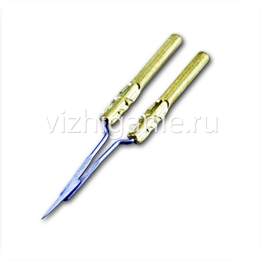 Игла ПО ТКАНИ, УСИЛЕННАЯ, ПРЯМАЯ для пирографов REXANT, STAYER, SPARTA 40W